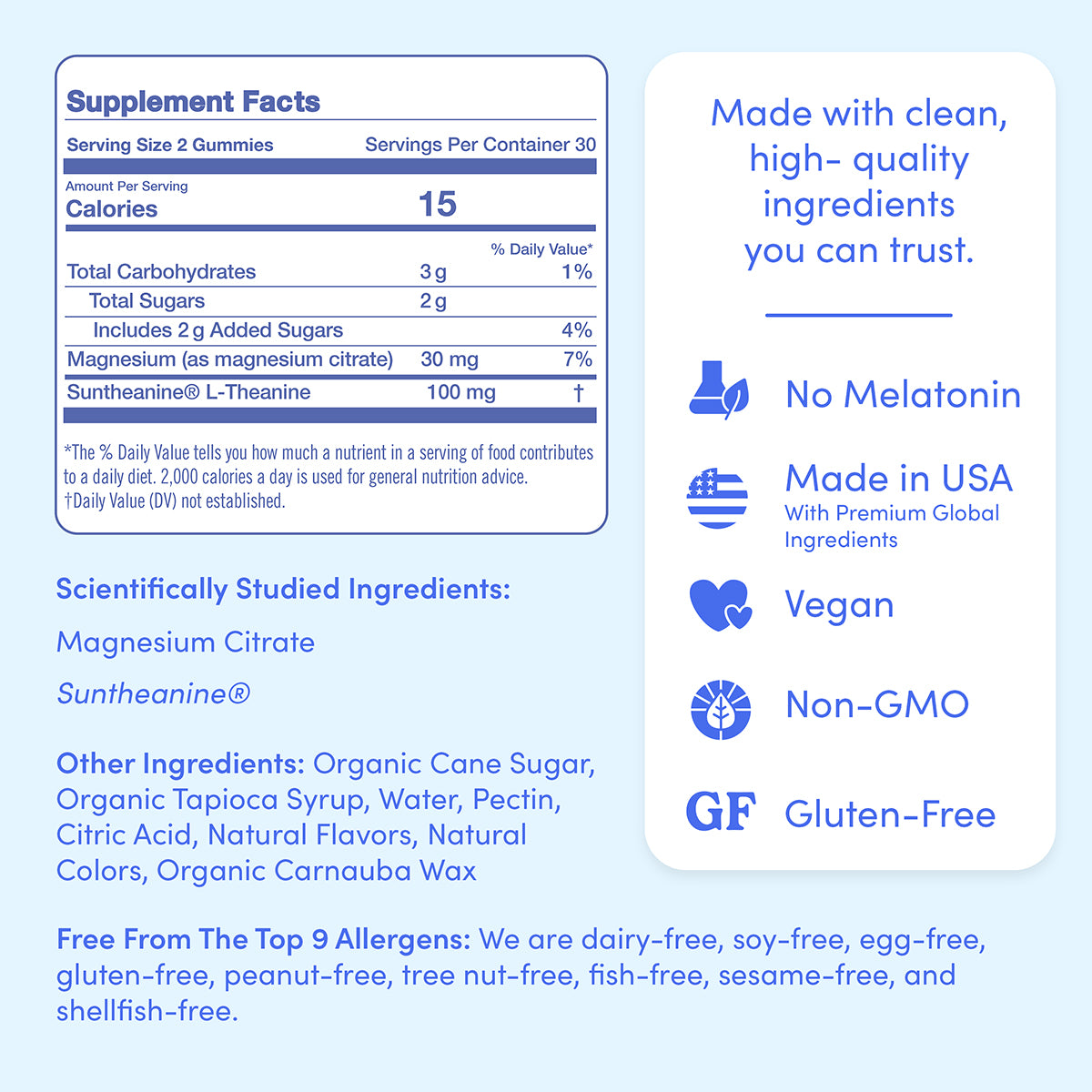 Kids’ Nighttime Reset Calming Magnesium - Free For Life