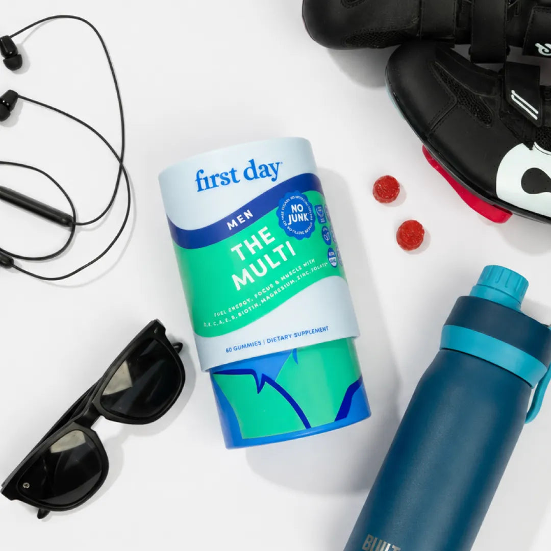 mens multivitamin on table