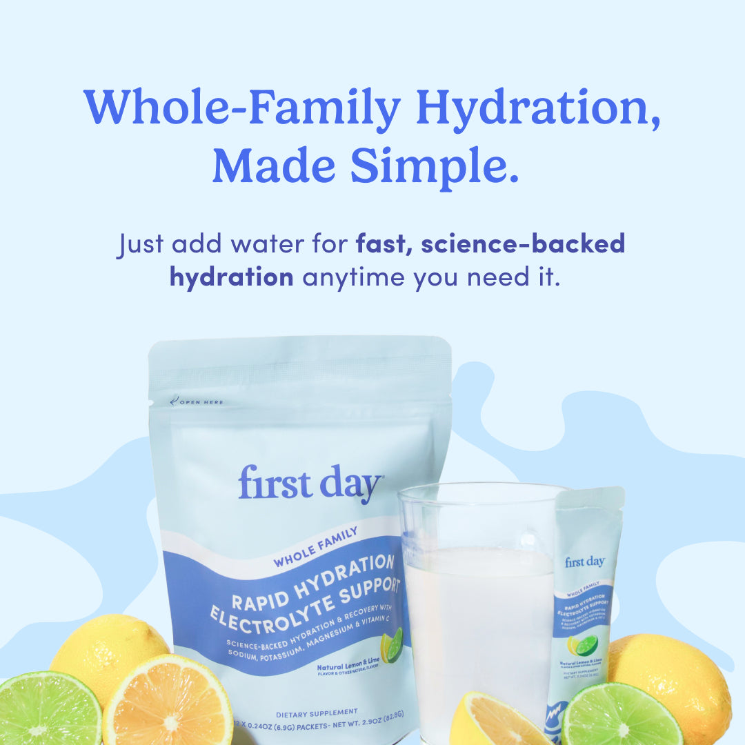 Rapid Hydration Electrolyte Support
