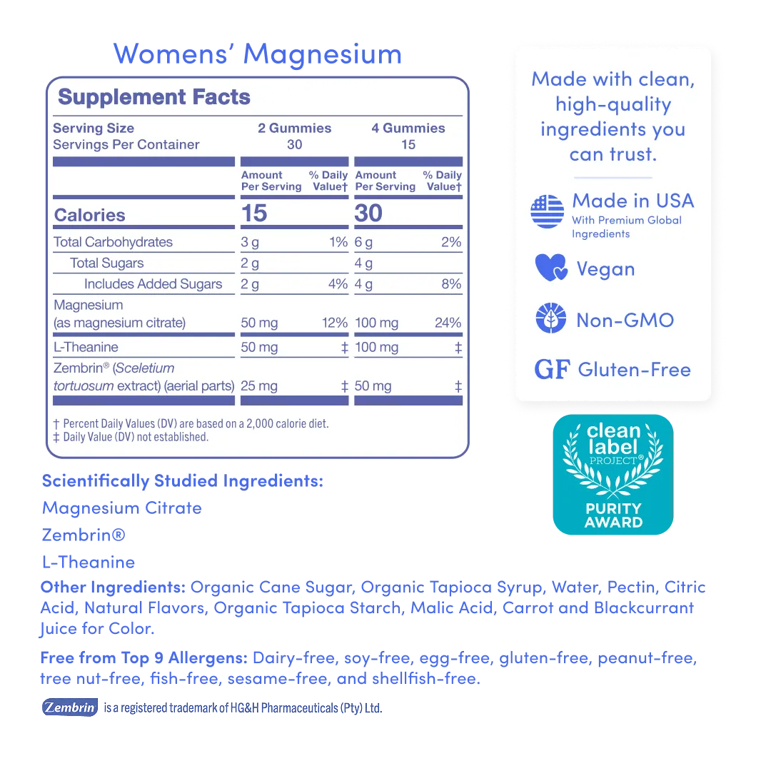 magnesium ingredients