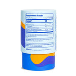 back of kids magnesium bottle