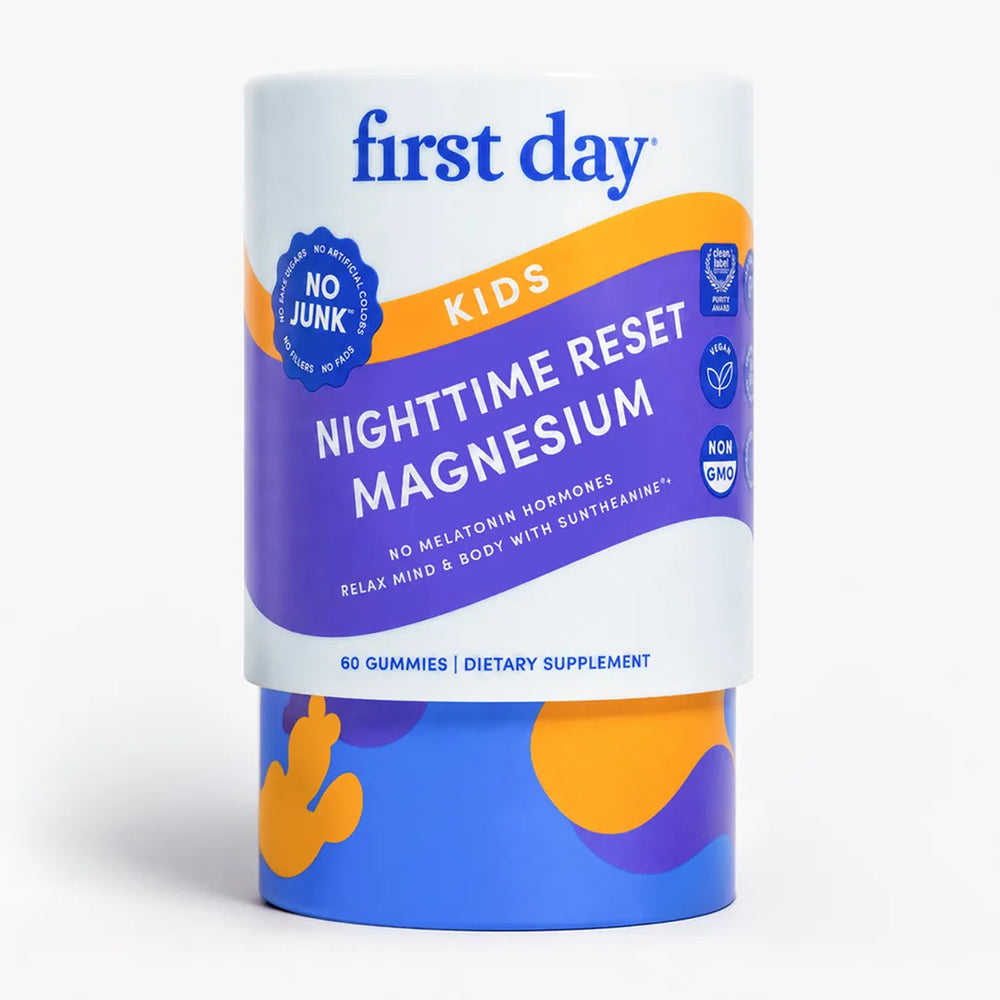 kids calming magnesium bottle